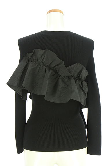 クリックで大画像表示 Mystrada(マイストラーダ)の古着「ボリュームフリルリブニット(ニット)」大画像2へ