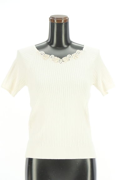 WILLSELECTION（ウィルセレクション）の古着「半袖ニット+カーディガン（アンサンブル）」大画像４へ