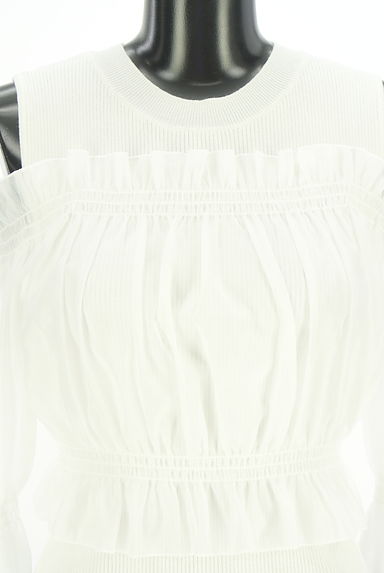 WILLSELECTION（ウィルセレクション）の古着「オープンショルダードッキングトップス（カットソー・プルオーバー）」大画像４へ