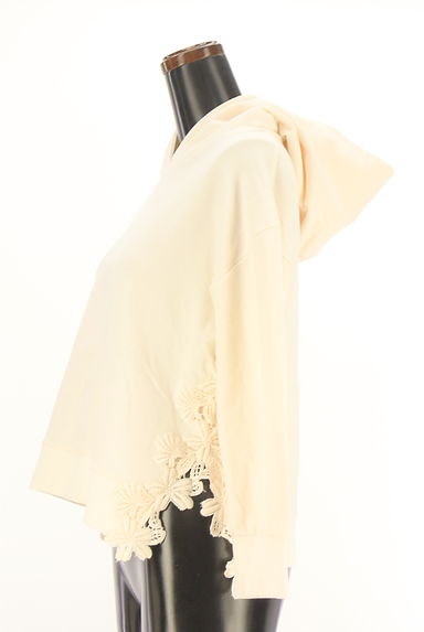 WILLSELECTION（ウィルセレクション）の古着「サイドレーススウェットパーカー（スウェット・パーカー）」大画像３へ