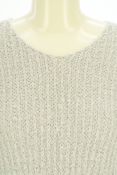 WILLSELECTION（ウィルセレクション）の古着「ローゲージニットトップス（ニット）」大画像４へ