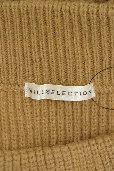 WILLSELECTION（ウィルセレクション）の古着「ボリュームスリーブニットトップス（セーター）」大画像６へ