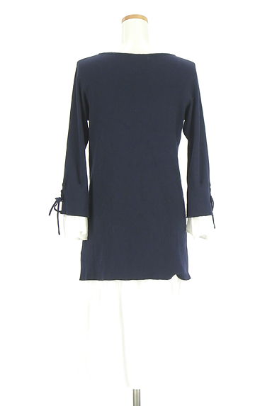 WILLSELECTION（ウィルセレクション）の古着「白スカート付きレイヤードリブニットワンピース（ワンピース・チュニック）」大画像２へ