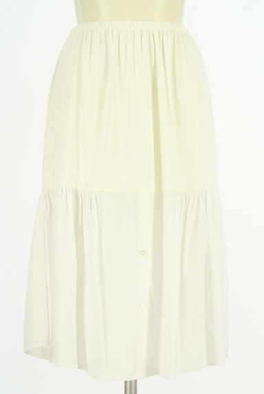 WILLSELECTION（ウィルセレクション）の古着「白スカート付きレイヤードリブニットワンピース（ワンピース・チュニック）」大画像５へ