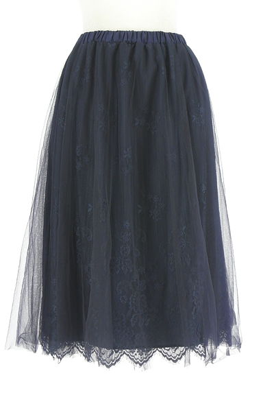 WILLSELECTION（ウィルセレクション）の古着「レース&チュールミディ丈スカート（スカート）」大画像１へ