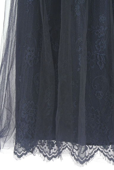 WILLSELECTION（ウィルセレクション）の古着「レース&チュールミディ丈スカート（スカート）」大画像５へ