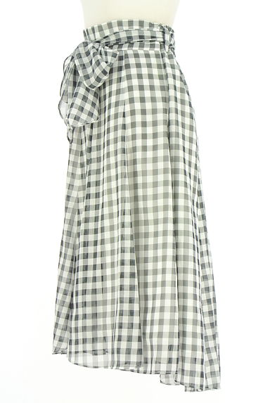 WILLSELECTION（ウィルセレクション）の古着「ミディ丈ギンガムチェック柄シアースカート（スカート）」大画像３へ