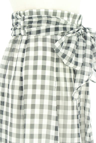 WILLSELECTION（ウィルセレクション）の古着「ミディ丈ギンガムチェック柄シアースカート（スカート）」大画像４へ