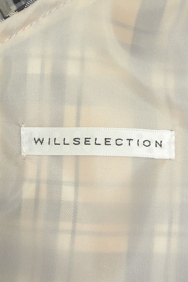 WILLSELECTION（ウィルセレクション）の古着「半そでチェック柄ワンピース（ワンピース・チュニック）」大画像６へ