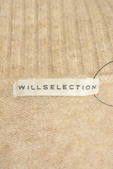 WILLSELECTION（ウィルセレクション）の古着「袖刺繍レースオフタートルニットワンピース（ワンピース・チュニック）」大画像６へ