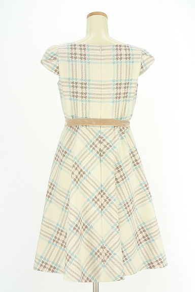 クリックで大画像表示 WILLSELECTION(ウィルセレクション)の古着「半そでチェック柄ワンピース(ワンピース・チュニック)」大画像2へ