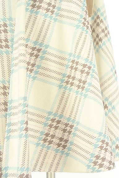 クリックで大画像表示 WILLSELECTION(ウィルセレクション)の古着「半そでチェック柄ワンピース(ワンピース・チュニック)」大画像5へ