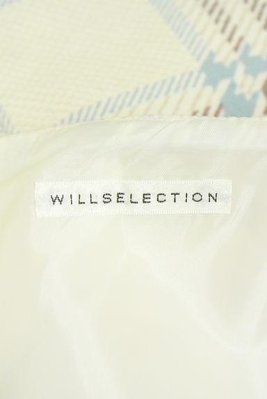 クリックで大画像表示 WILLSELECTION(ウィルセレクション)の古着「半そでチェック柄ワンピース(ワンピース・チュニック)」大画像6へ