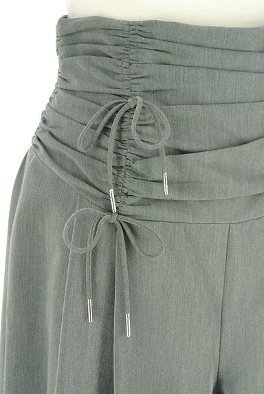 WILLSELECTION（ウィルセレクション）の古着「ウエストリボン付きギャザーワイドパンツ（パンツ）」大画像４へ