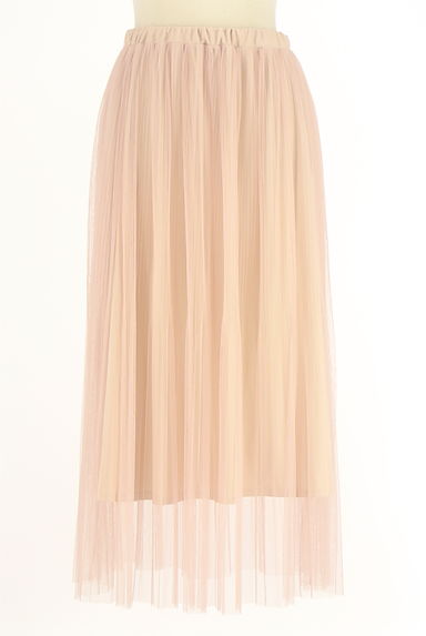 WILLSELECTION（ウィルセレクション）の古着「プリーツチュールロングスカート（ロングスカート・マキシスカート）」大画像１へ