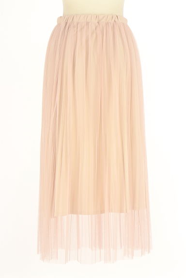 WILLSELECTION（ウィルセレクション）の古着「プリーツチュールロングスカート（ロングスカート・マキシスカート）」大画像２へ