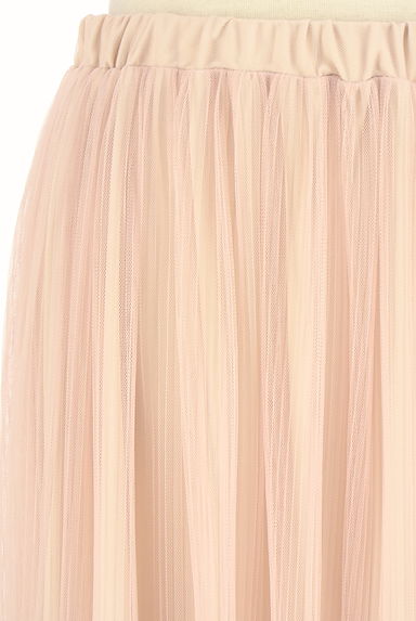 WILLSELECTION（ウィルセレクション）の古着「プリーツチュールロングスカート（ロングスカート・マキシスカート）」大画像４へ