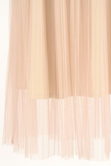 WILLSELECTION（ウィルセレクション）の古着「プリーツチュールロングスカート（ロングスカート・マキシスカート）」大画像５へ