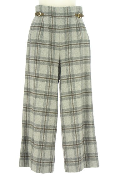 WILLSELECTION（ウィルセレクション）の古着「チェック柄ウール混パンツ（パンツ）」大画像１へ
