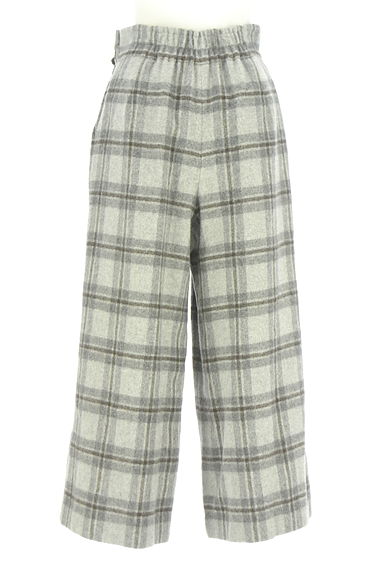 WILLSELECTION（ウィルセレクション）の古着「チェック柄ウール混パンツ（パンツ）」大画像２へ