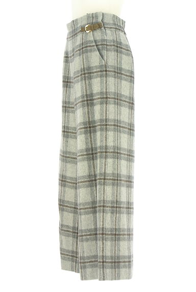 WILLSELECTION（ウィルセレクション）の古着「チェック柄ウール混パンツ（パンツ）」大画像３へ