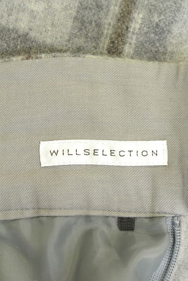 WILLSELECTION（ウィルセレクション）の古着「チェック柄ウール混パンツ（パンツ）」大画像６へ