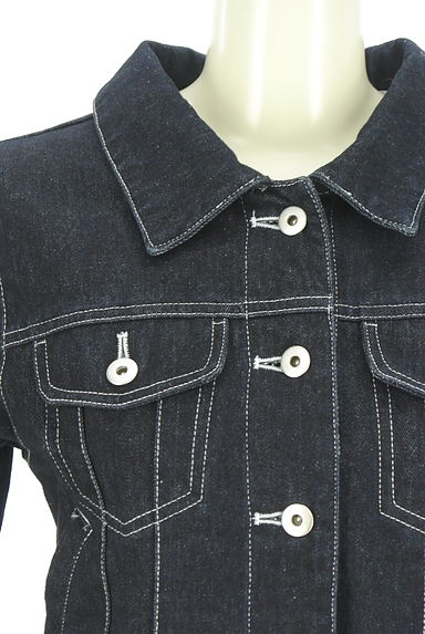 WILLSELECTION（ウィルセレクション）の古着「後ろレースアップワンウォッシュデニムジャケット（ブルゾン・スタジャン）」大画像４へ