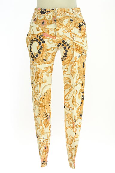 Rady（レディ）の古着「プリントセンターシームテーパードパンツ（パンツ）」大画像１へ