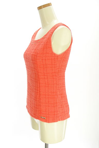 Rady（レディ）の古着「スタッズ付きラメツイードトップス（カットソー・プルオーバー）」大画像３へ