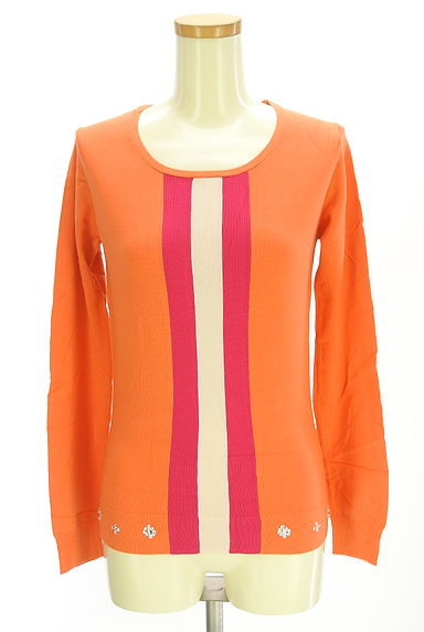 Rady（レディ）の古着「ビジュー付き配色ニット（ニット）」大画像１へ