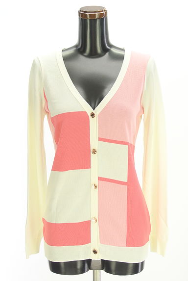 Rady（レディ）の古着「配色カーディガン（カーディガン・ボレロ）」大画像１へ