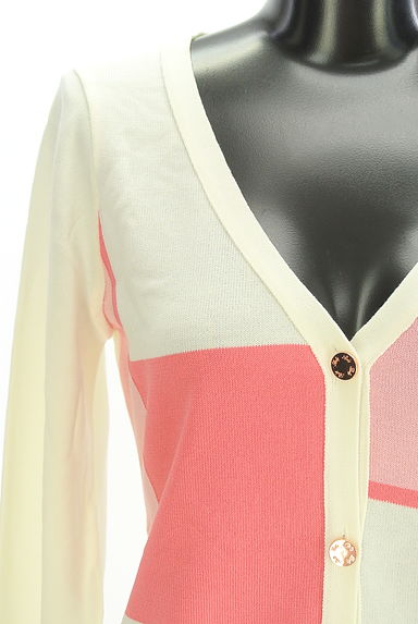 Rady（レディ）の古着「配色カーディガン（カーディガン・ボレロ）」大画像４へ