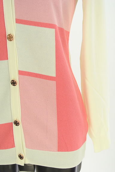 Rady（レディ）の古着「配色カーディガン（カーディガン・ボレロ）」大画像５へ