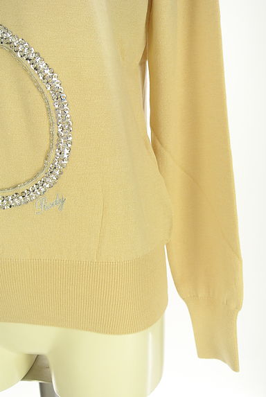 Rady（レディ）の古着「キラキラビジュー付きVネックニット（ニット）」大画像５へ