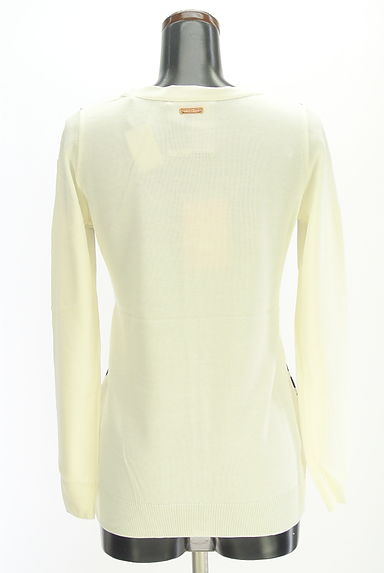 Rady（レディ）の古着「千鳥格子柄ニットカーディガン（カーディガン・ボレロ）」大画像２へ