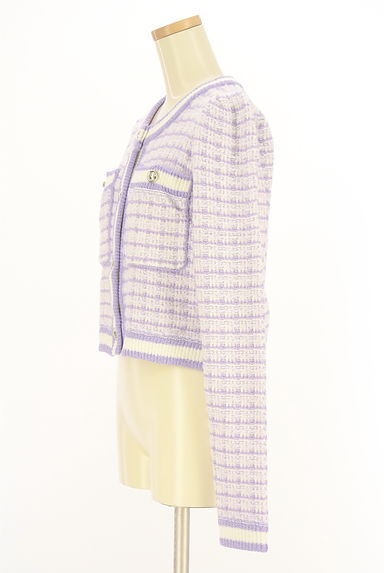 Rady（レディ）の古着「チェック柄ニットジャケット（ジャケット）」大画像３へ