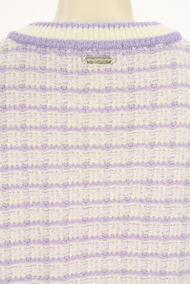 Rady（レディ）の古着「チェック柄ニットジャケット（ジャケット）」大画像５へ