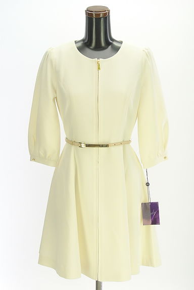 Rady（レディ）の古着「ベルト付きジップアップ7分袖ミニワンピ（ワンピース・チュニック）」大画像１へ