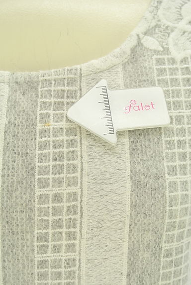 rienda（リエンダ）の古着「ノースリ刺しゅうワンピース（キャミワンピース）」大画像５へ