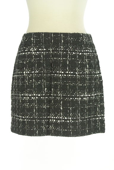 ROYAL PARTY（ロイヤルパーティ）の古着「バックフリルツイードミニスカート（ミニスカート）」大画像１へ