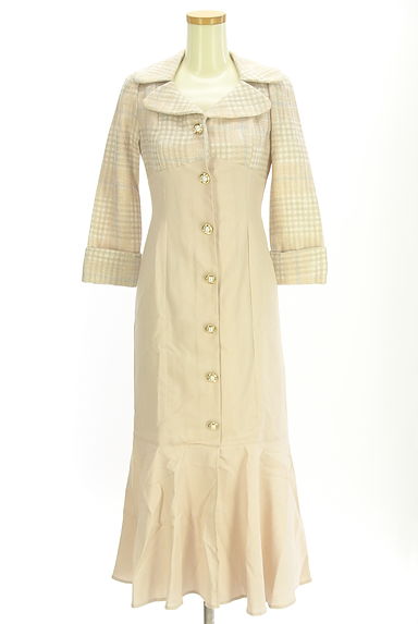 ROYAL PARTY（ロイヤルパーティ）の古着「別地切替ジャケットライクワンピース（ワンピース・チュニック）」大画像１へ