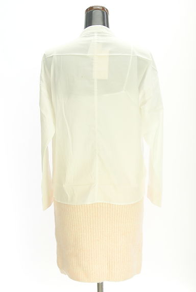 クリックで大画像表示 rienda(リエンダ)の古着「シャツ×ニットドッキング膝上ワンピース(ワンピース・チュニック)」大画像2へ