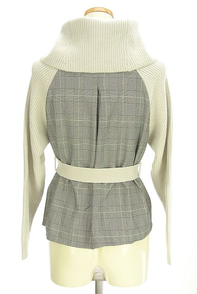 rienda（リエンダ）の古着「ベルト付きバック切替タートルニット（ニット）」大画像２へ