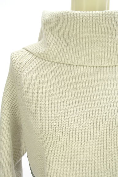 rienda（リエンダ）の古着「ベルト付きバック切替タートルニット（ニット）」大画像４へ