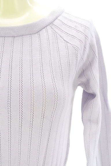 rienda（リエンダ）の古着「編地切替ニットワンピース（ワンピース・チュニック）」大画像５へ