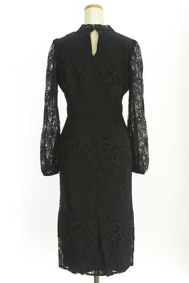 rienda（リエンダ）の古着「ミモレ丈総レースタイトワンピース（ワンピース・チュニック）」大画像２へ