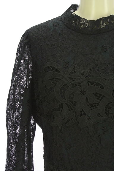 rienda（リエンダ）の古着「ミモレ丈総レースタイトワンピース（ワンピース・チュニック）」大画像４へ