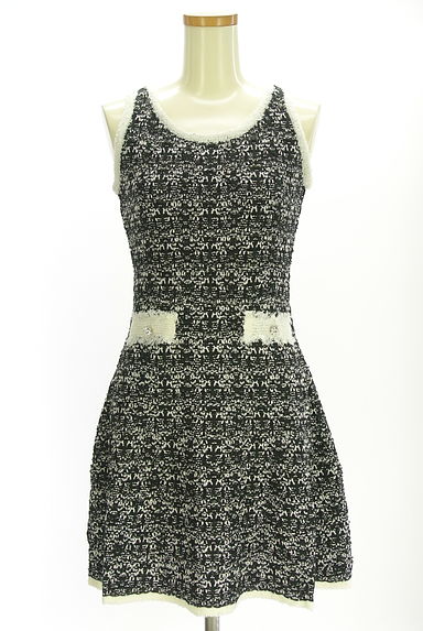 Rady（レディ）の古着「ラメニットミニワンピース（ワンピース・チュニック）」大画像１へ