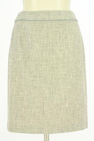 green label relaxing（グリーンレーベル リラクシング）の古着「ノーカラージャケット×スカート セットアップ（セットアップ（ジャケット＋スカート））」大画像５へ