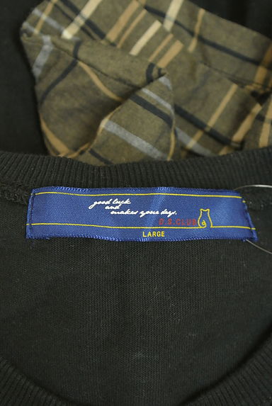 drug store's（ドラッグストアーズ）の古着「チェック柄切替半そでTシャツ（Ｔシャツ）」大画像６へ